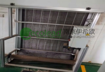 河北献县清源污水处理厂鼓风机房自动卷帘过滤器