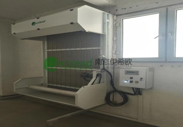 哈尔滨文昌污水处理厂新风室自动卷绕式过滤器