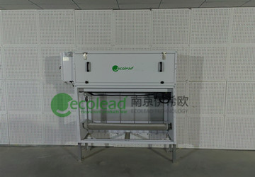 成都市某污水处理厂新风预处理室自动卷绕式空气除尘过滤器